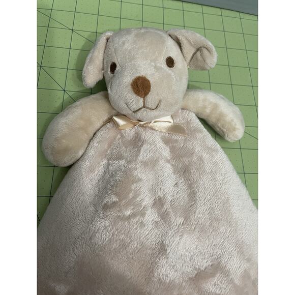 Pro Goleem Puppy Dog Lovey Lovie Brown Security Blanket Plush Baby Toy 17”x 15” - Picture 2 of 4